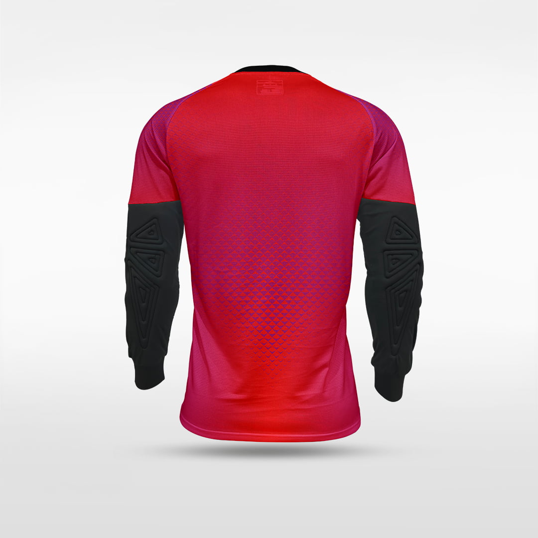 Kid Long Sleeve Goalkeeper Jersey Binre - WS222GYUV8 red