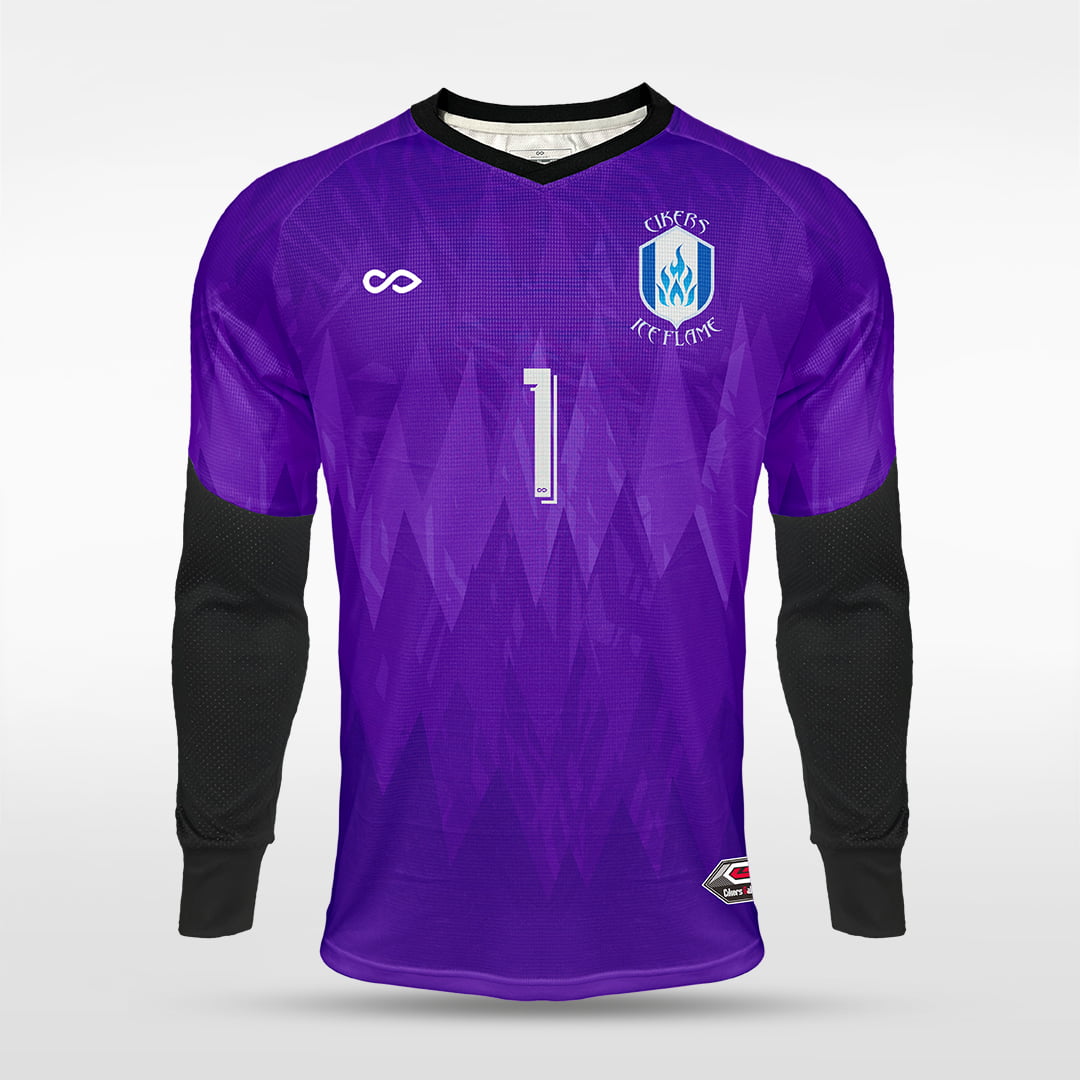 Long Sleeve Goalkeeper Jersey Ignara - WS222GYVQ3 purple