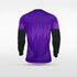 Kid Long Sleeve Goalkeeper Jersey Ignara - WS222GYVQ8 darkmagenta
