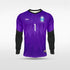 Kid Long Sleeve Goalkeeper Jersey Ignara - WS222GYVQ8 darkmagenta
