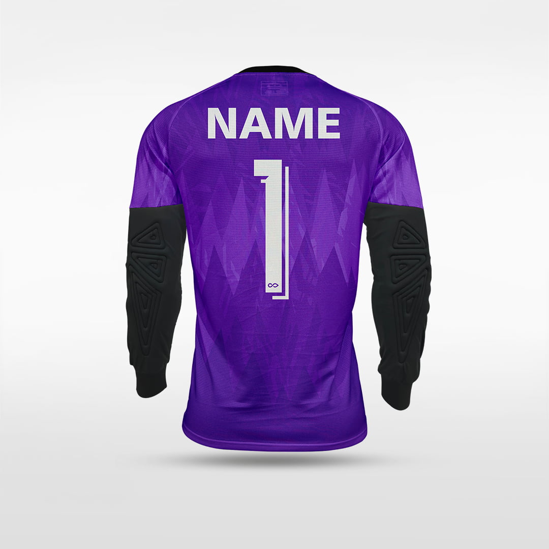 Kid Long Sleeve Goalkeeper Jersey Ignara - WS222GYVQ8 darkmagenta