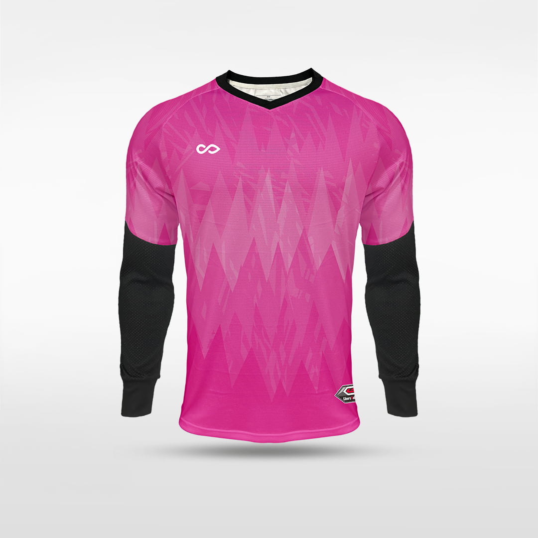Kid Long Sleeve Goalkeeper Jersey Ignara - WS222GYVQ8 deeppink