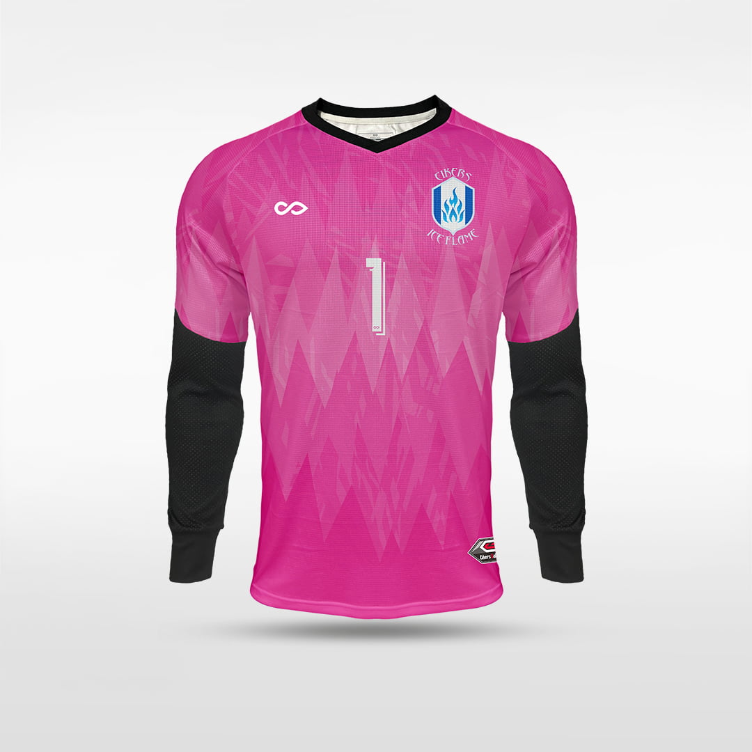 Kid Long Sleeve Goalkeeper Jersey Ignara - WS222GYVQ8 deeppink