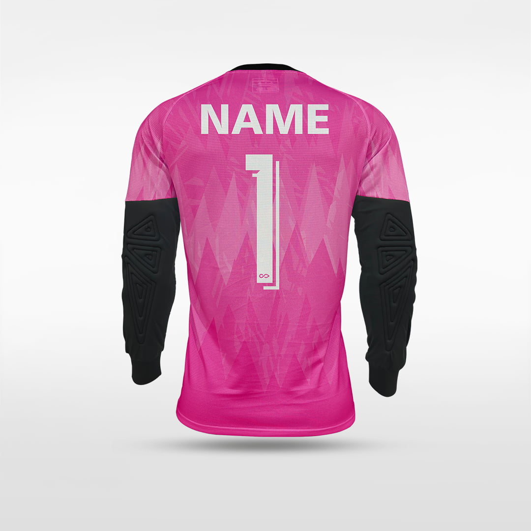 Kid Long Sleeve Goalkeeper Jersey Ignara - WS222GYVQ8 deeppink