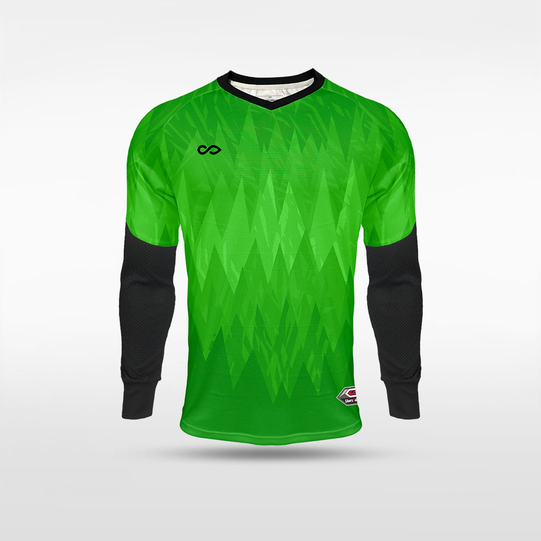 Kid Long Sleeve Goalkeeper Jersey Ignara - WS222GYVQ8 limegreen
