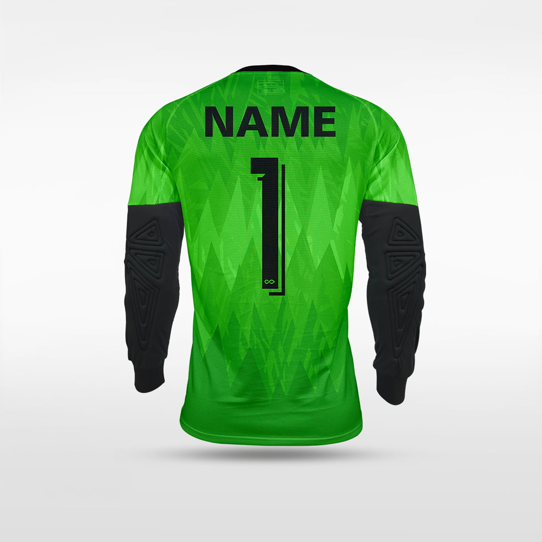 Kid Long Sleeve Goalkeeper Jersey Ignara - WS222GYVQ8 limegreen