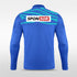 1/4 Half Zip  Zebara Blue  - WS233CDB3 DeepSkyBlue