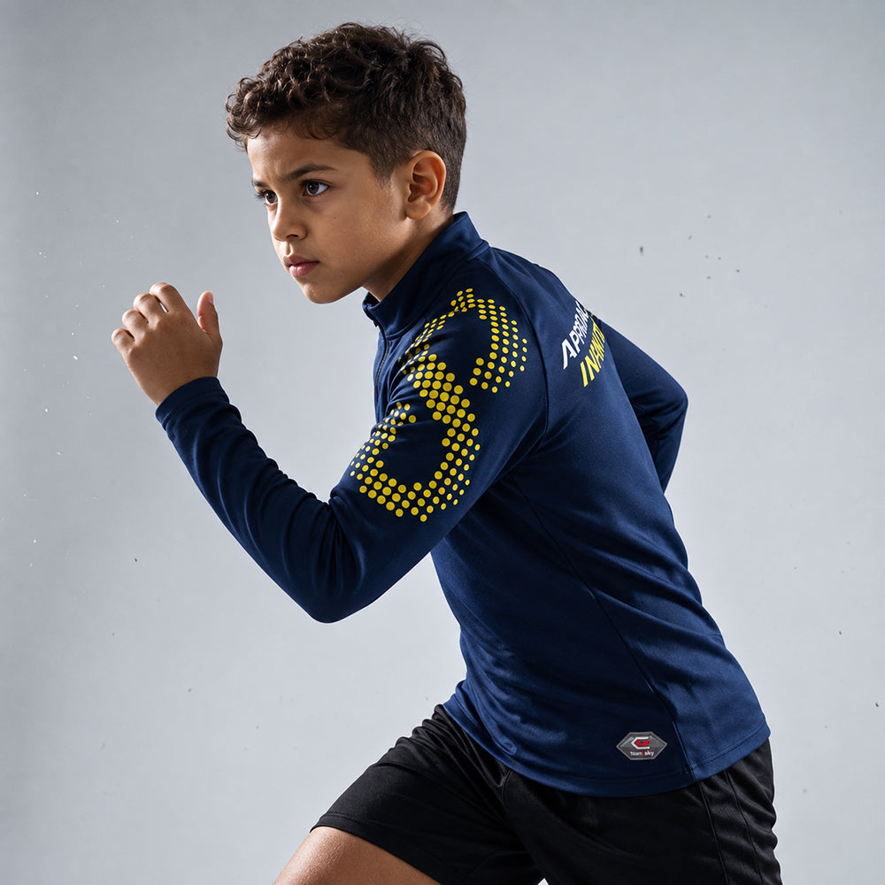 kid 1/4 Half Zip Vanta PU Series Mobrius - AS233XFMBWS8