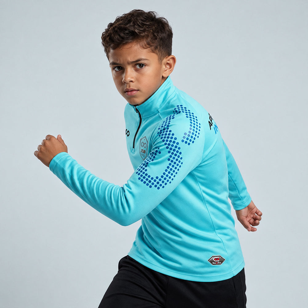 kid 1/4 Half Zip Vanta PU Series Mobrius - AS233XFMBWS8