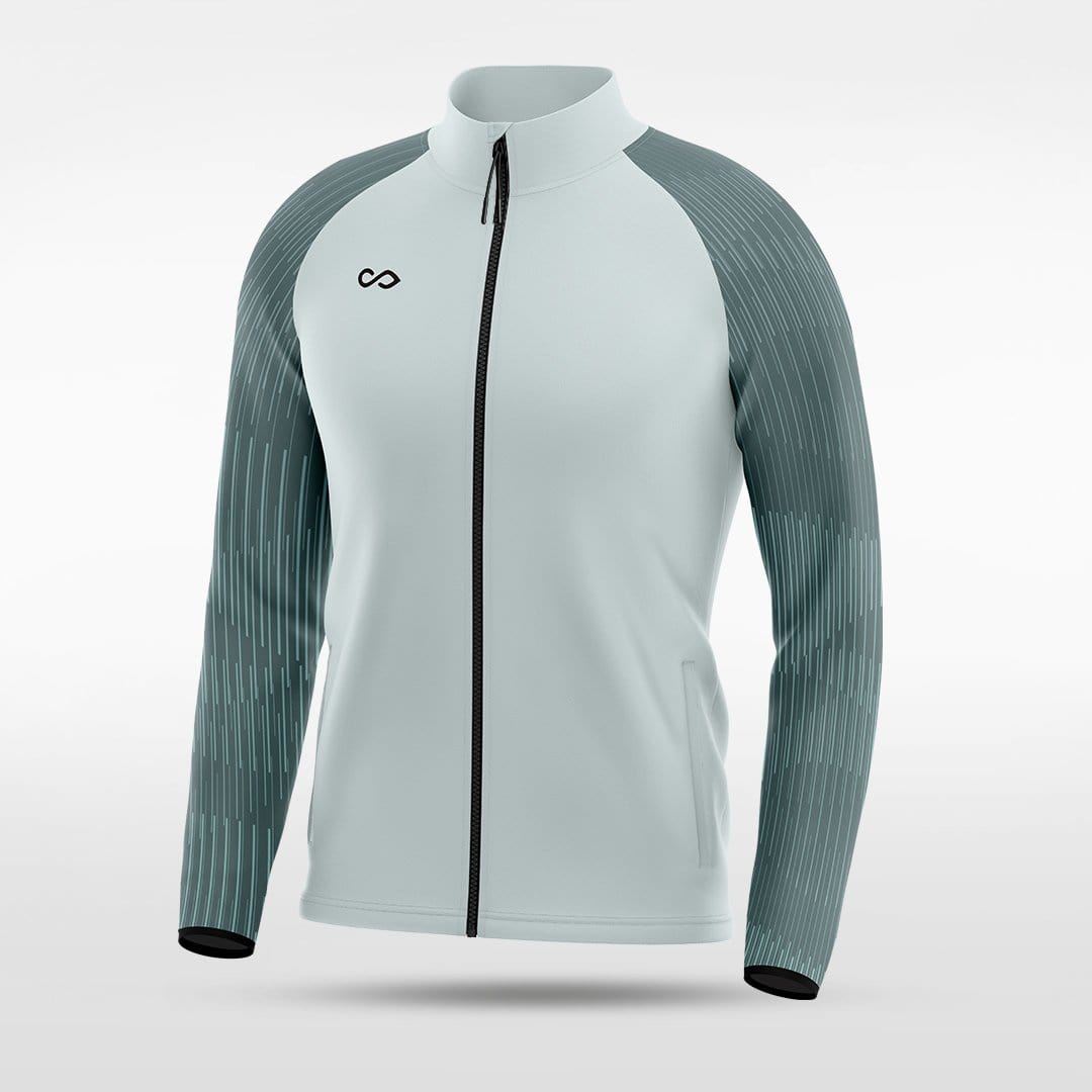 Grey Embrace Orbit Sublimated Full-Zip Jacket