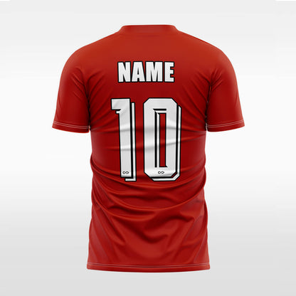 aeolus custom soccer jersey red sublimation