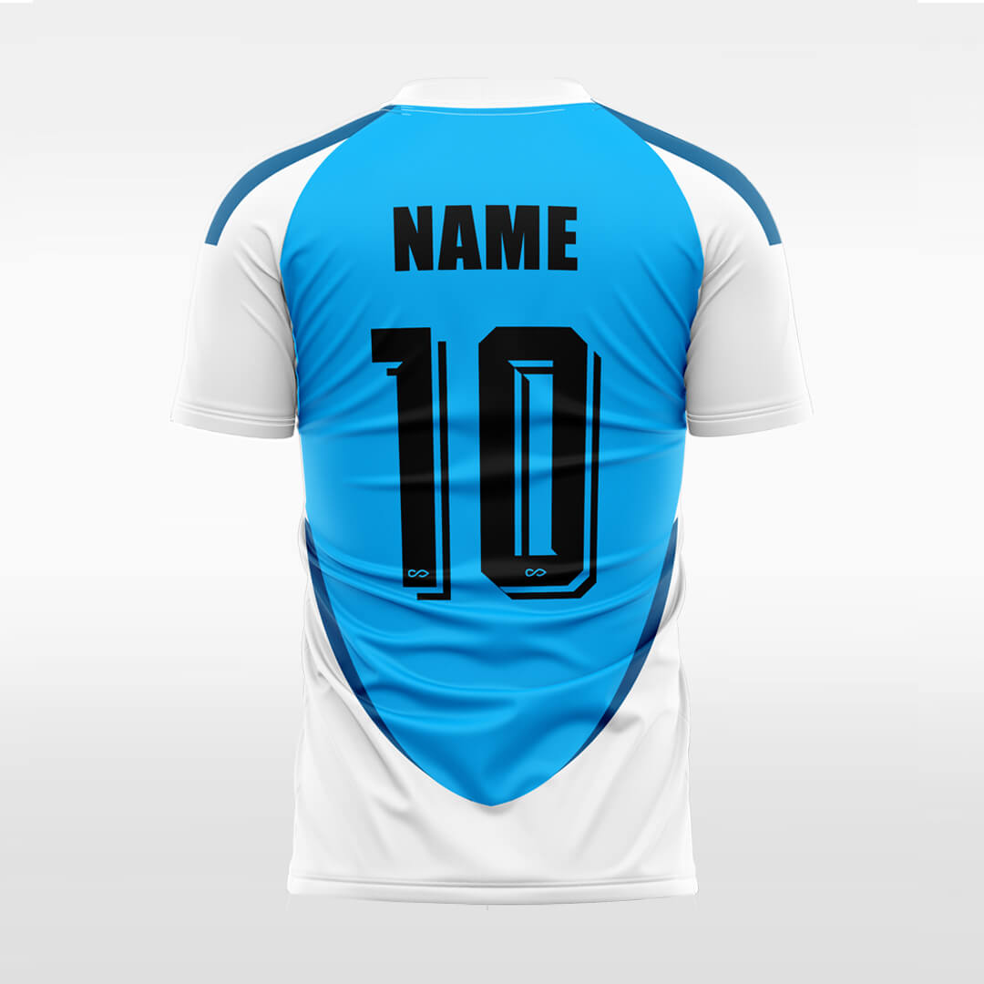 applaud custom soccer jersey for men blue