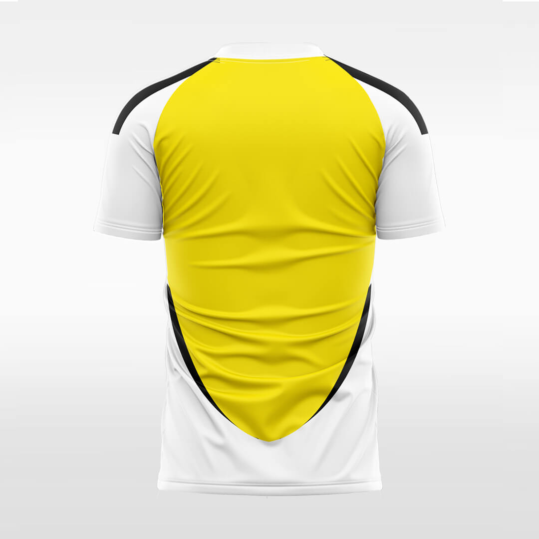 applaud custom soccer jersey yellow sublimation