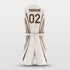 apricot custom basketball jersey