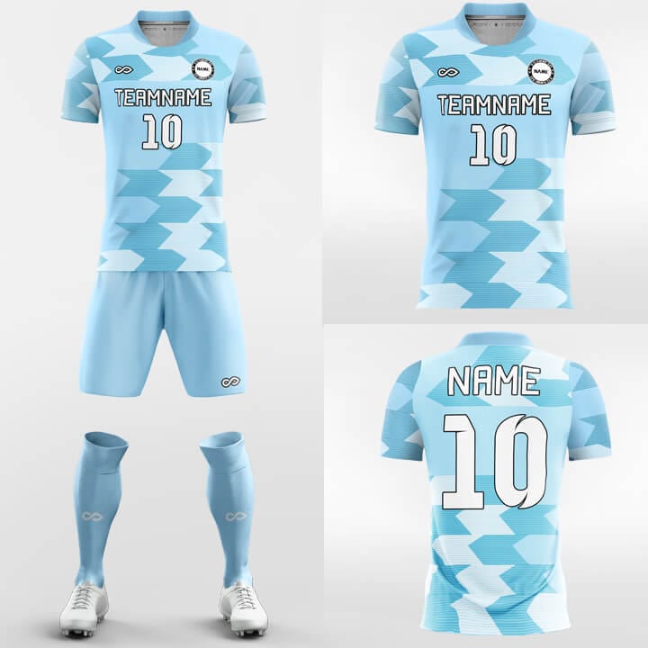 azure soccer jersey