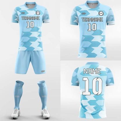 azure soccer jersey