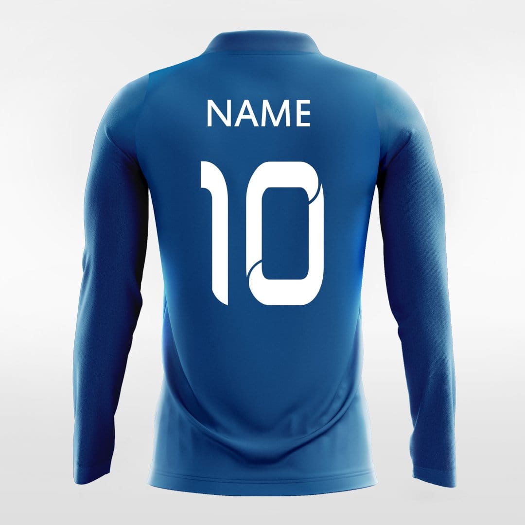 Custom Dark Blue Soccer Jersey