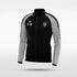 Black Embrace Wind Stopper Full-Zip Jacket Design