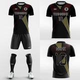 Metal Stripe-Custom Soccer Jerseys Kit Sublimated Design