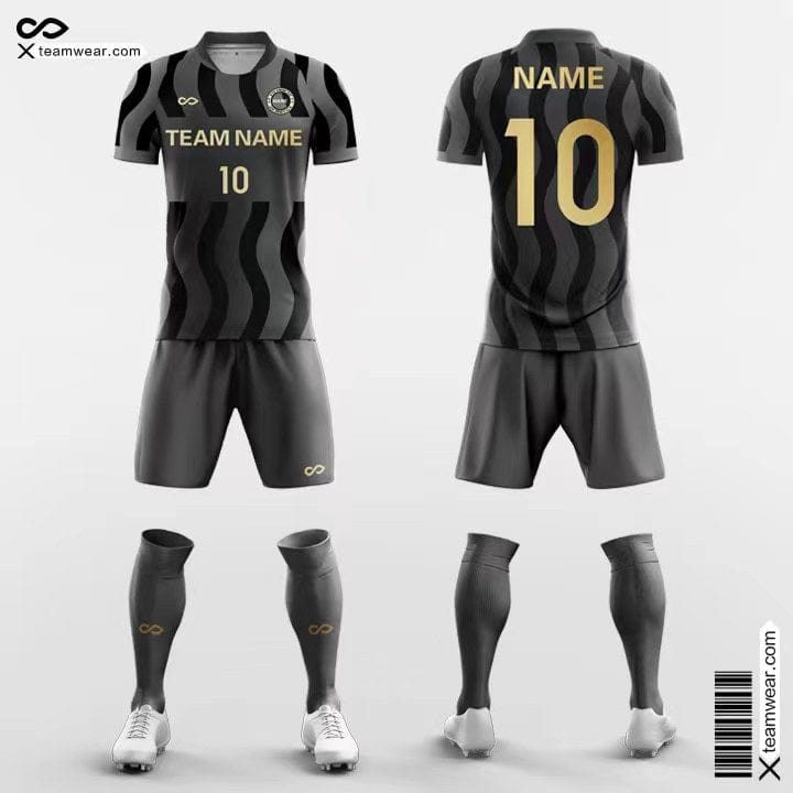 Black Gold Soccer Jersey