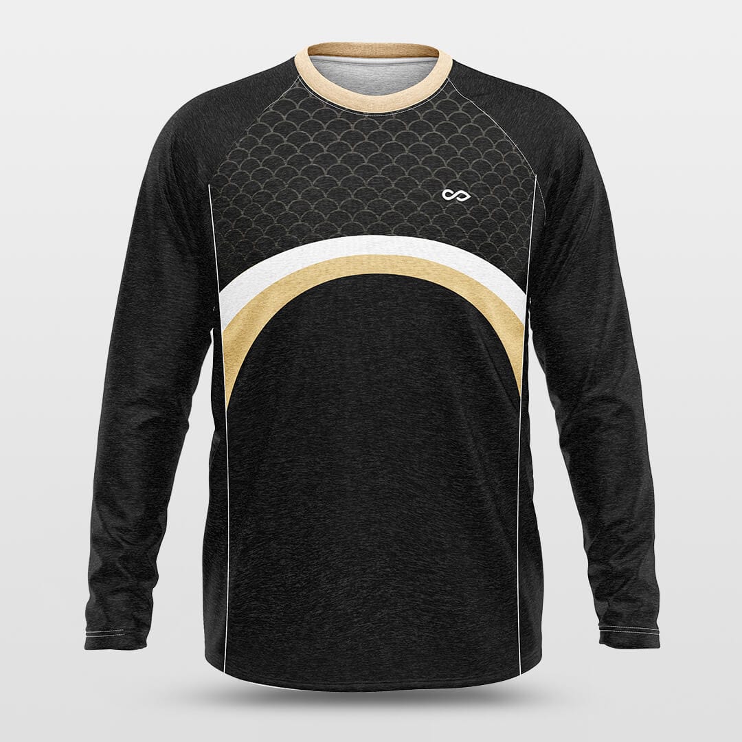 black long sleeve jersey