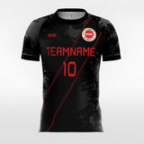 Retro Black Marble - Women Custom Soccer Jerseys Design