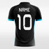 black short sleeve jersey