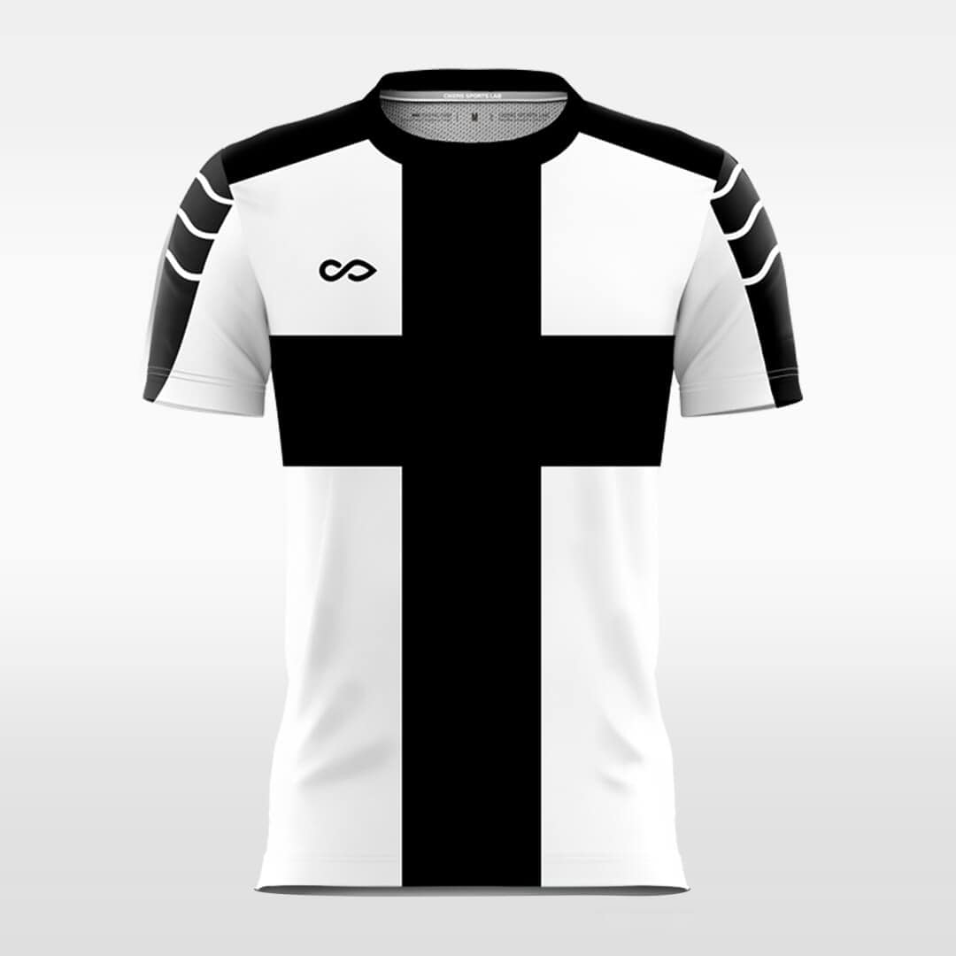 black short sleeve jersey