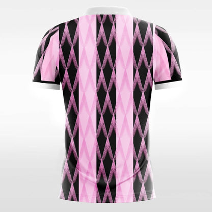 black stripe custom soccer jersey