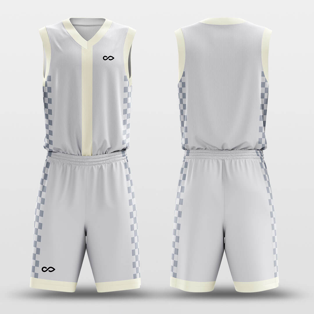 blue custom basketball jersey kit