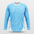 blue long sleeve jersey