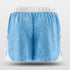 blue training shorts