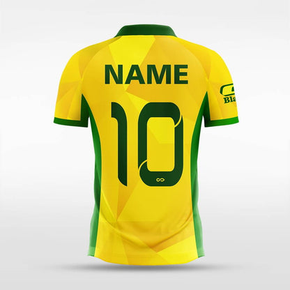 yellow soccer jerseys design