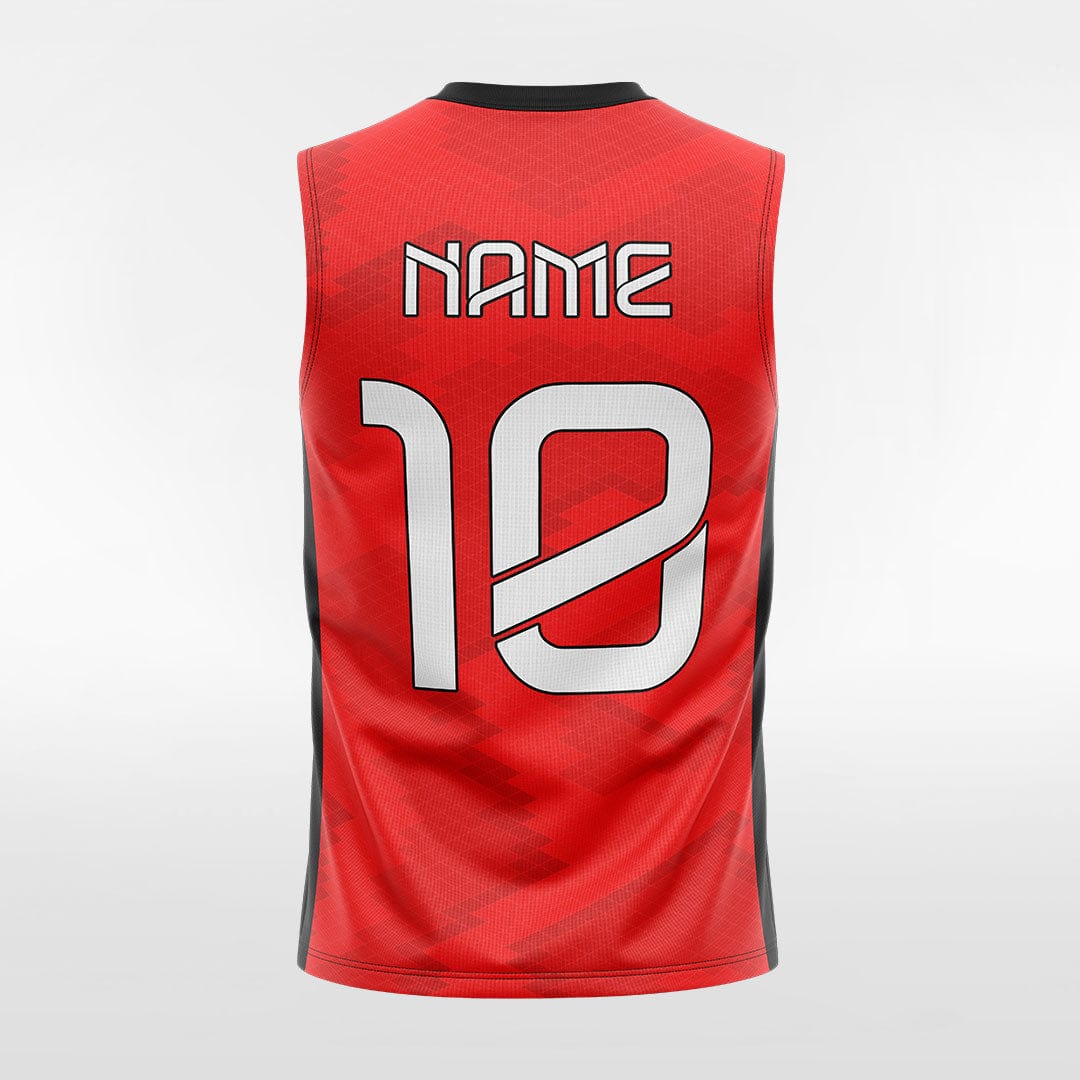 Custom Black Men's Sublimated Sleeveless Soccer Jersey