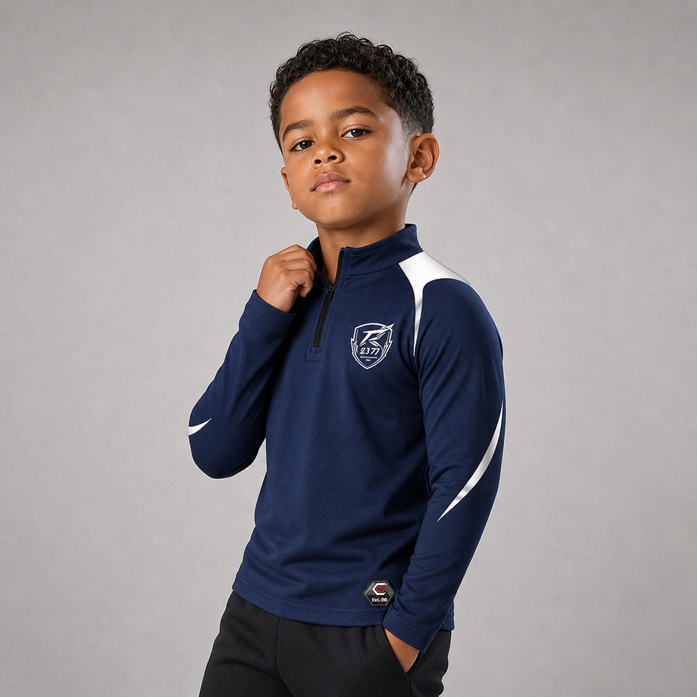 kid 1/4 Half Zip Vanta PU Series Phantblade - AS233XFHR8