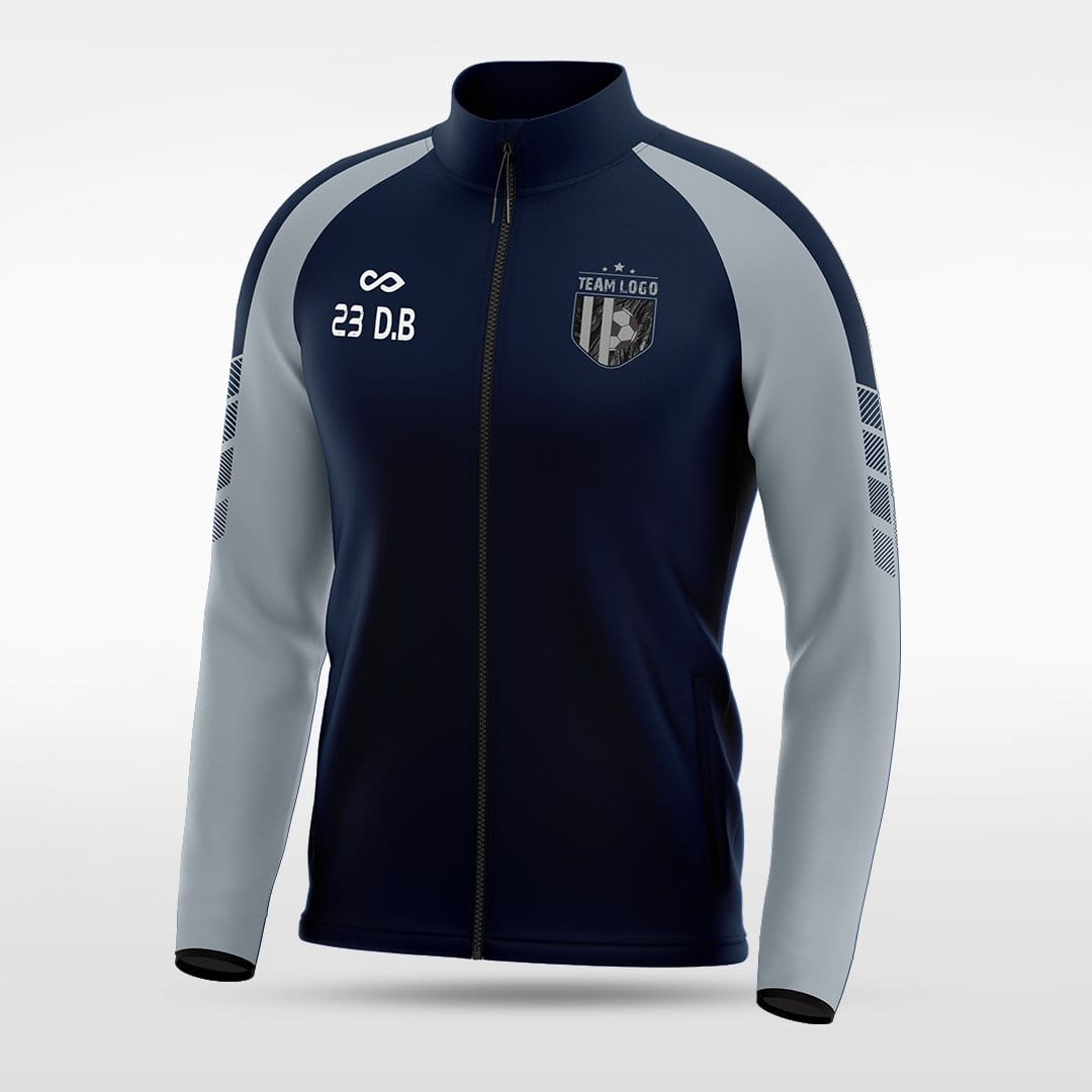 Navy Embrace Wind Stopper Full-Zip Jacket Design