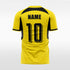 cohesion custom soccer jersey for men yellow