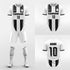 custom black soccer jerseys kit