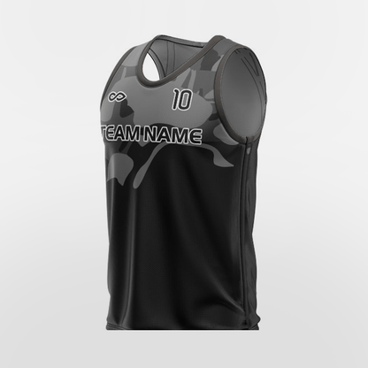 Custom black sports bibs