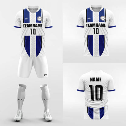  custom blue soccer jerseys kit