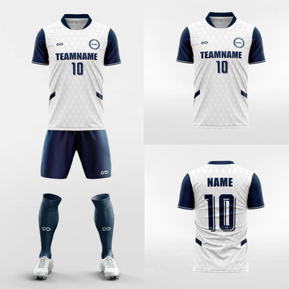  custom blue soccer jerseys kit