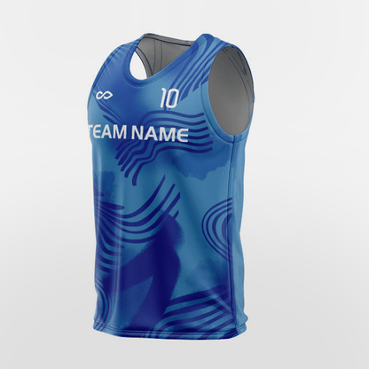 custom blue sport bibs