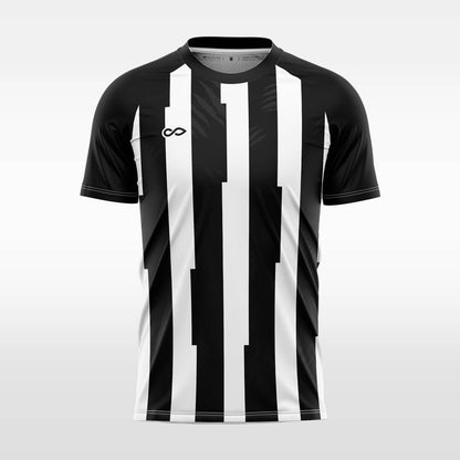 custom soccer jersey black sublimation