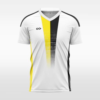  custom soccer jersey yellow sublimation