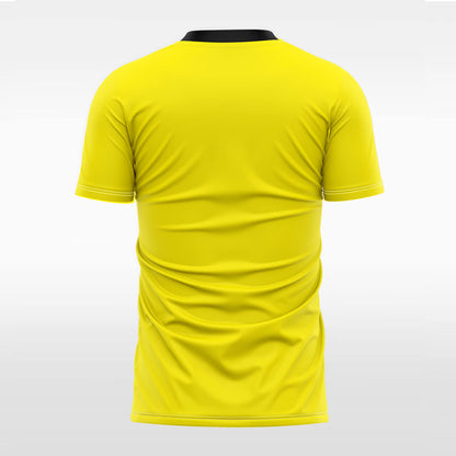 custom soccer jersey yellow