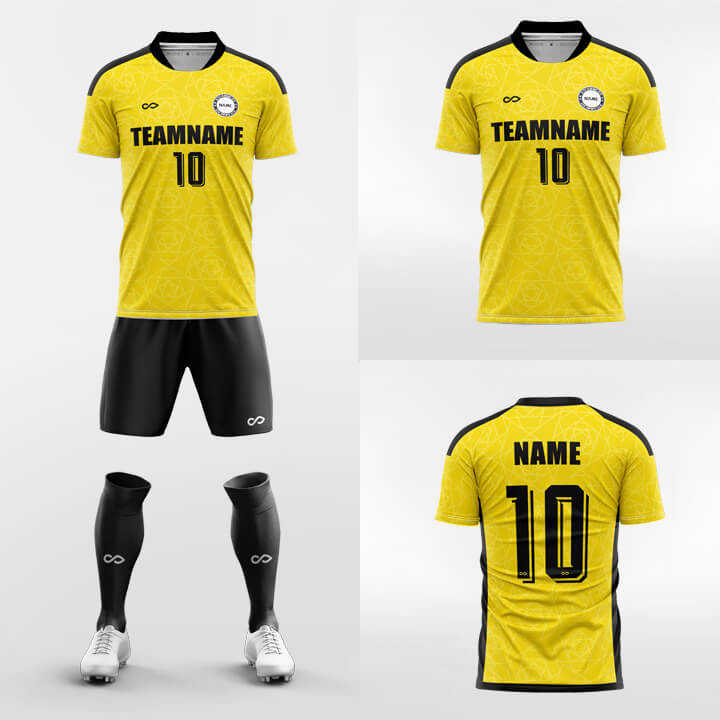 Almond - Custom Soccer Jerseys Kit Sublimated Design