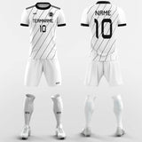 Diagonal Stripes-Custom Soccer Jerseys Kit Sublimated Design