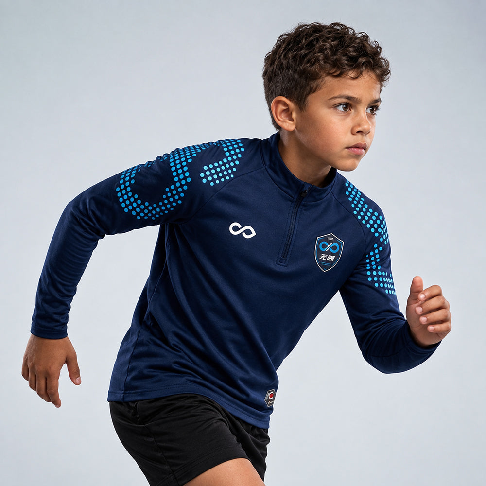 kid 1/4 Half Zip Vanta PU Series Mobrius - AS233XFMBWS8