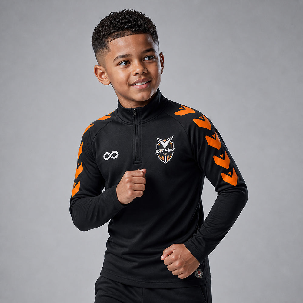 kid 1/4 Half Zip Vanta PU Series Falcon - AS233XFZS8