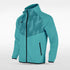 Mint Light Speed Full-Zip Jacket Custom 